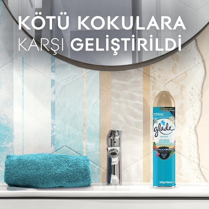 Glade Aerosol Okyanus Sessizliği Oda Kokusu 300 mL (1 x 300 mL)