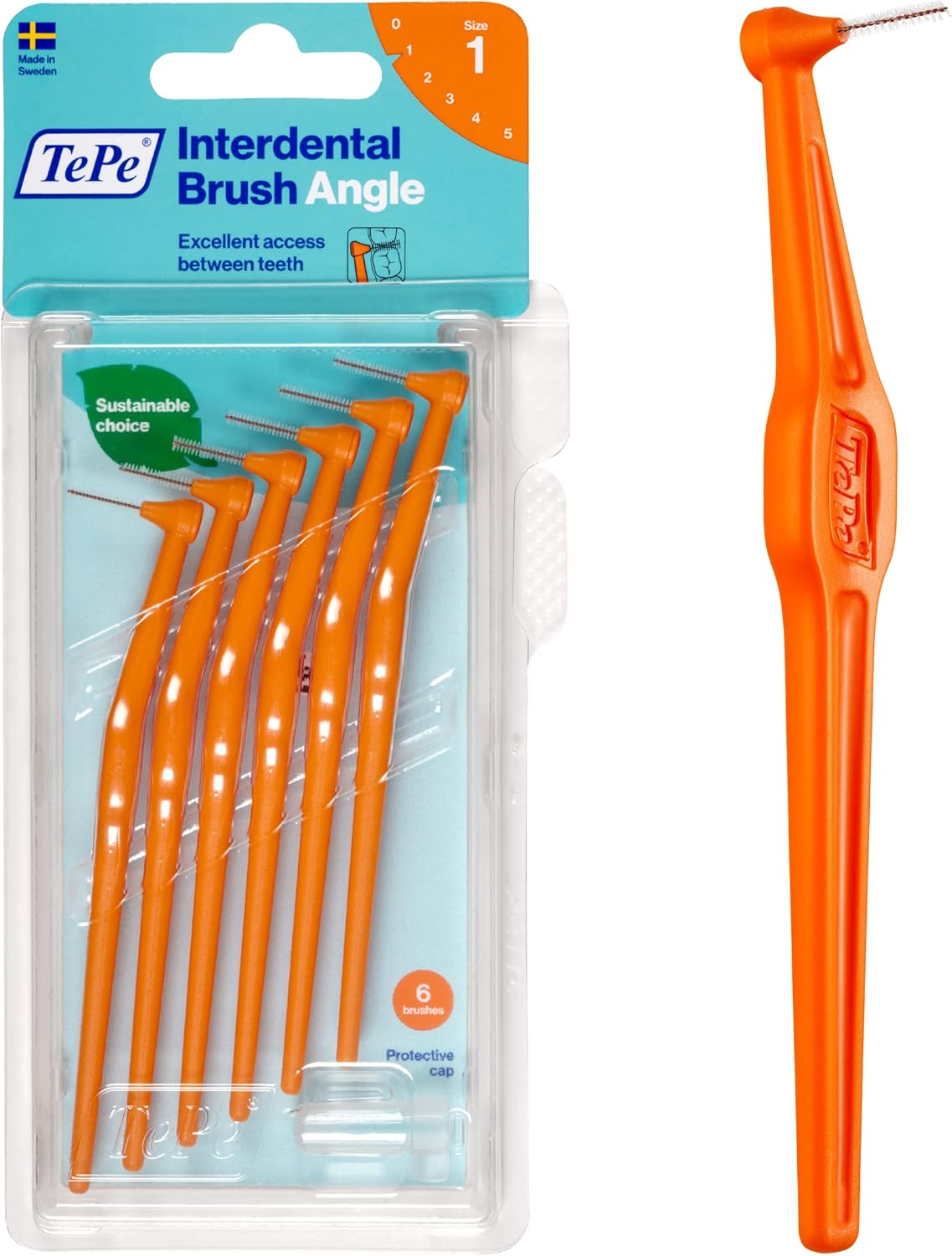 Angel 0.45 MM - TURUNCU Diş Arayüz Fırçası (1x 6 Adet)