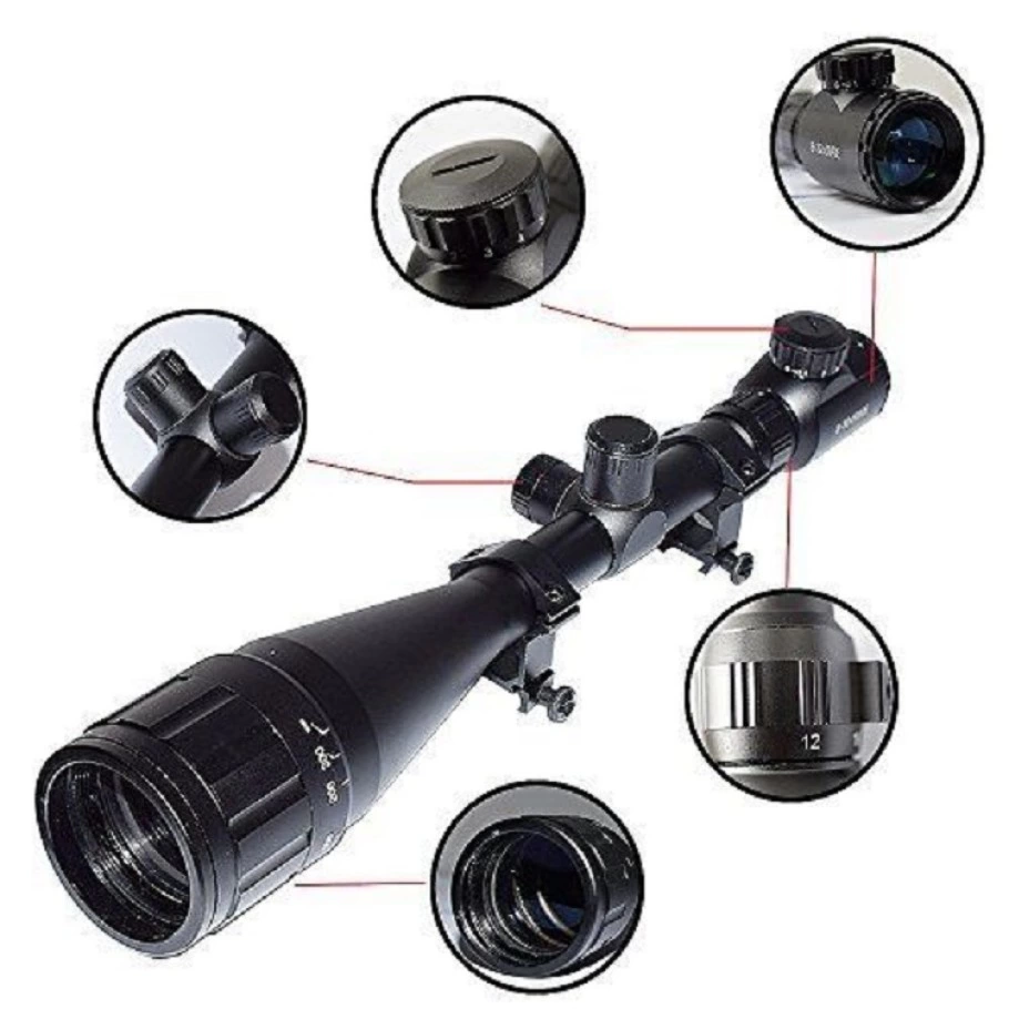 832x50aoeg Çift Işıklı Zoomlu Riflescope Dürbün