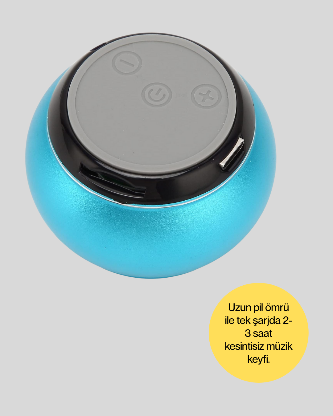 Kablosuz Bluetooth Hoparlör | 2-3 Saat Kesintisiz Müzik Keyfi Yeni Nesil