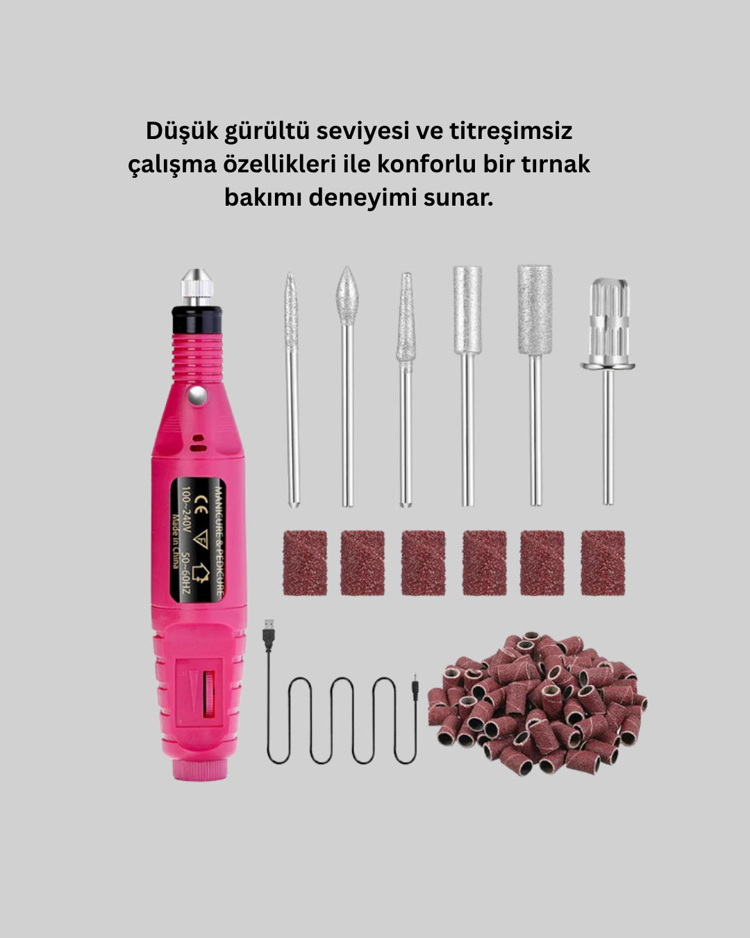 Ev Tipi Profesyonel Tırnak Törpüleme Aleti