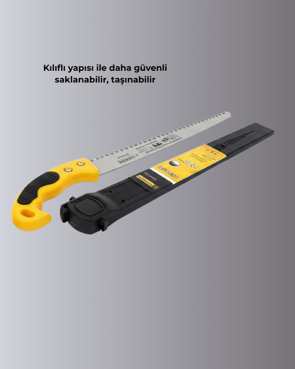 Düz Bıçaklı Budama Testeresi Kılıflı Güvenli Tasarım