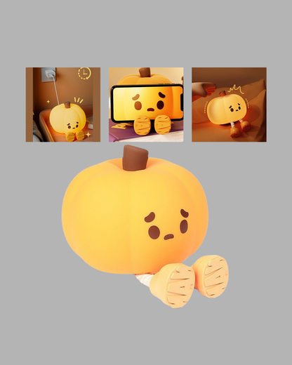 Şarjlı Pumpkin LED Masa Lambası Zamanlayıcılı Dokunmatik Yeni Nesil