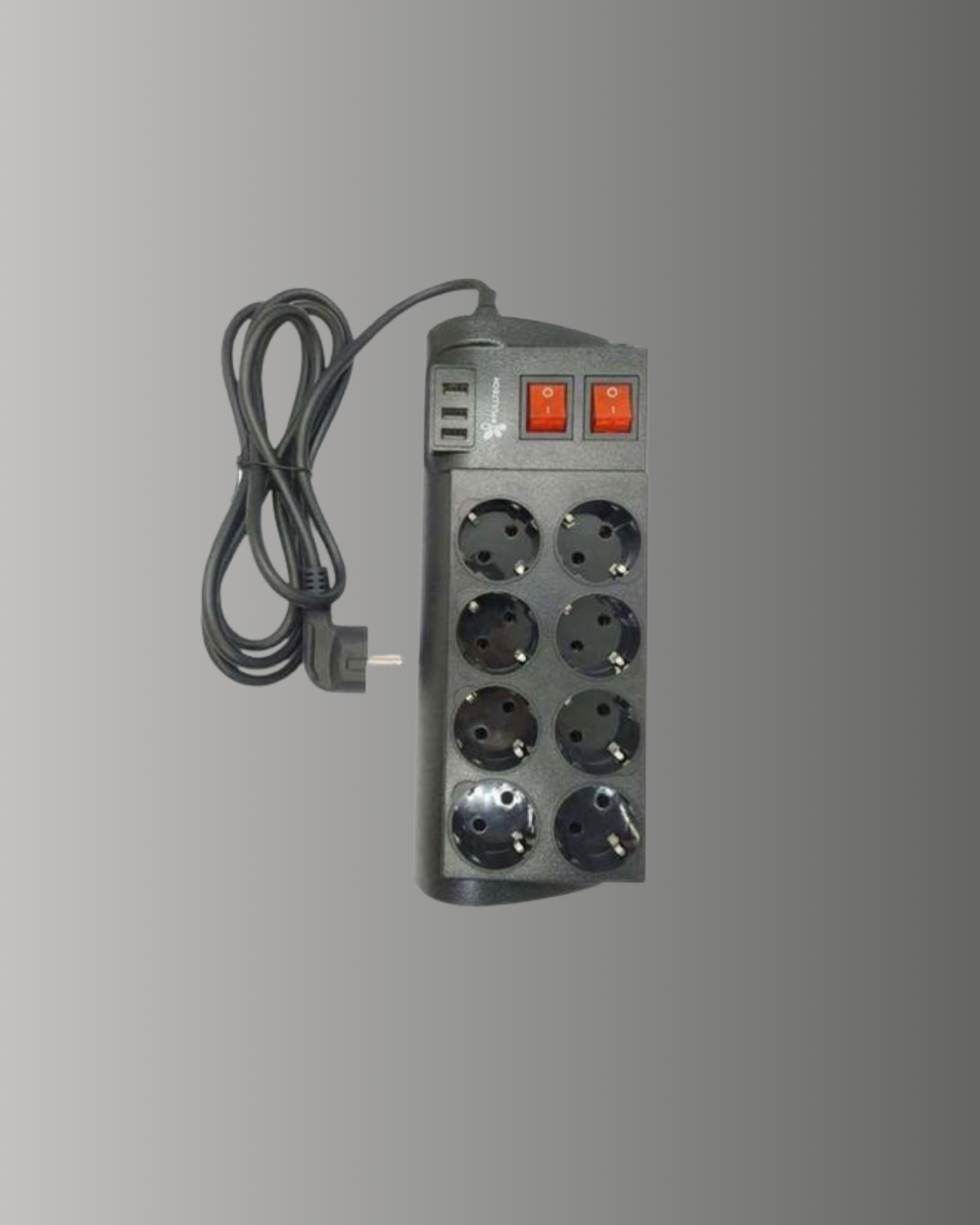 Termal Korumalı 8 Prizli 3 USB’li Uzatma Kablosu Yeni Nesil