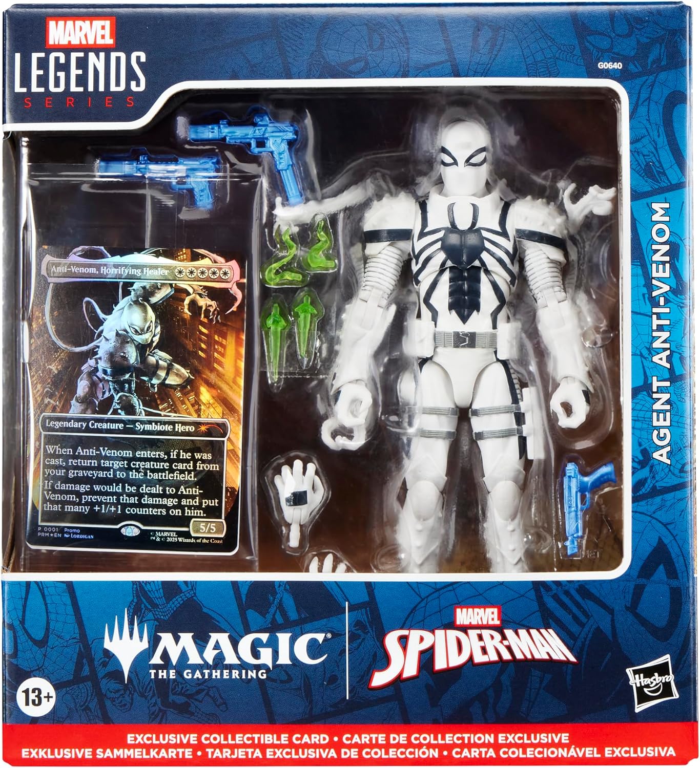 Hasbro Marvel Legends Series Magic: The Gathering Agent Anti-Venom Aksiyon Figürü