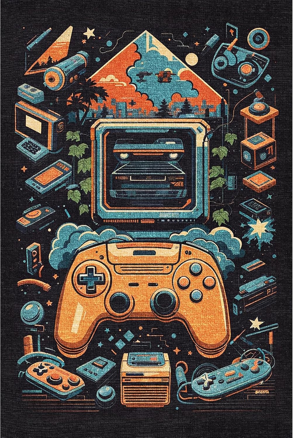 Ready Kadife Oyuncu Odası Halısı Kaymaz Pamuk Tabanlı Yıkanabilir Antibakteriyel Gamer, Gaming Halısı 200x300