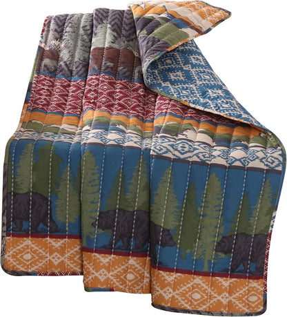 Home Black Bear Lodge Throw