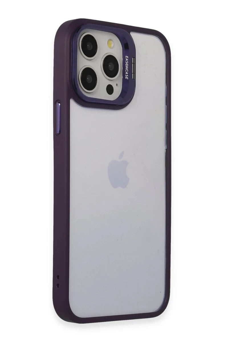Joko Apple iPhone 14 Pro Kılıf Roblox Lens Standlı Kapak - Mor