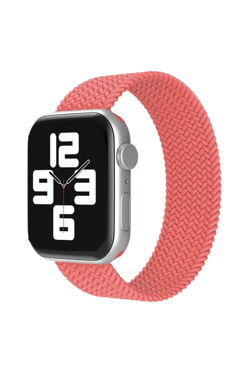 Apple Watch 42mm Ayarlı Solo Silikon Kordon - Pembe