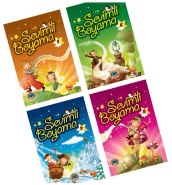 Sevimli Boyama (4 Takım)