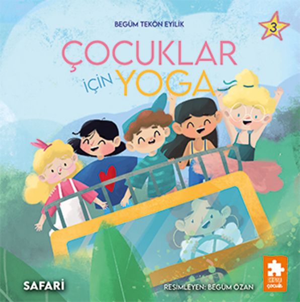 Çuklar İçin Yoga 3-Safari