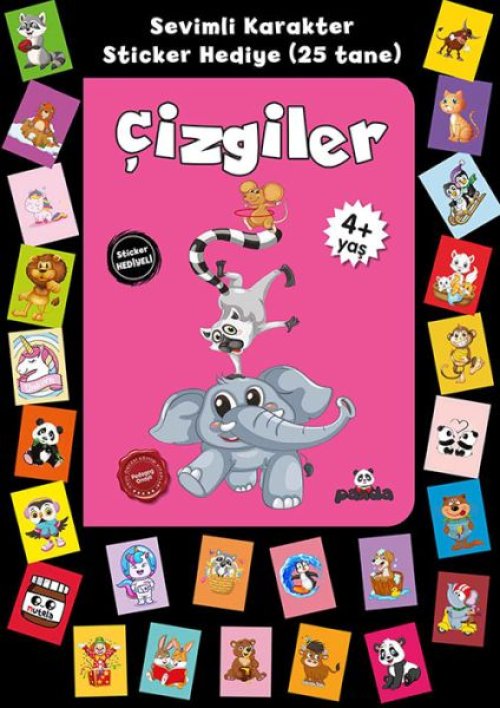 lı 4+ Yaş Çizgiler