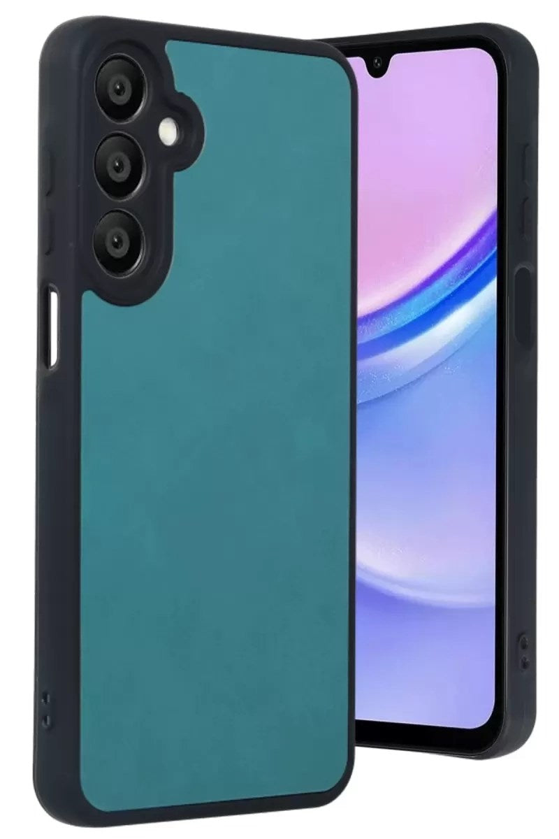 Samsung Galaxy A16 5G Kılıf Aras Deri Kapak - Açık Yeşil