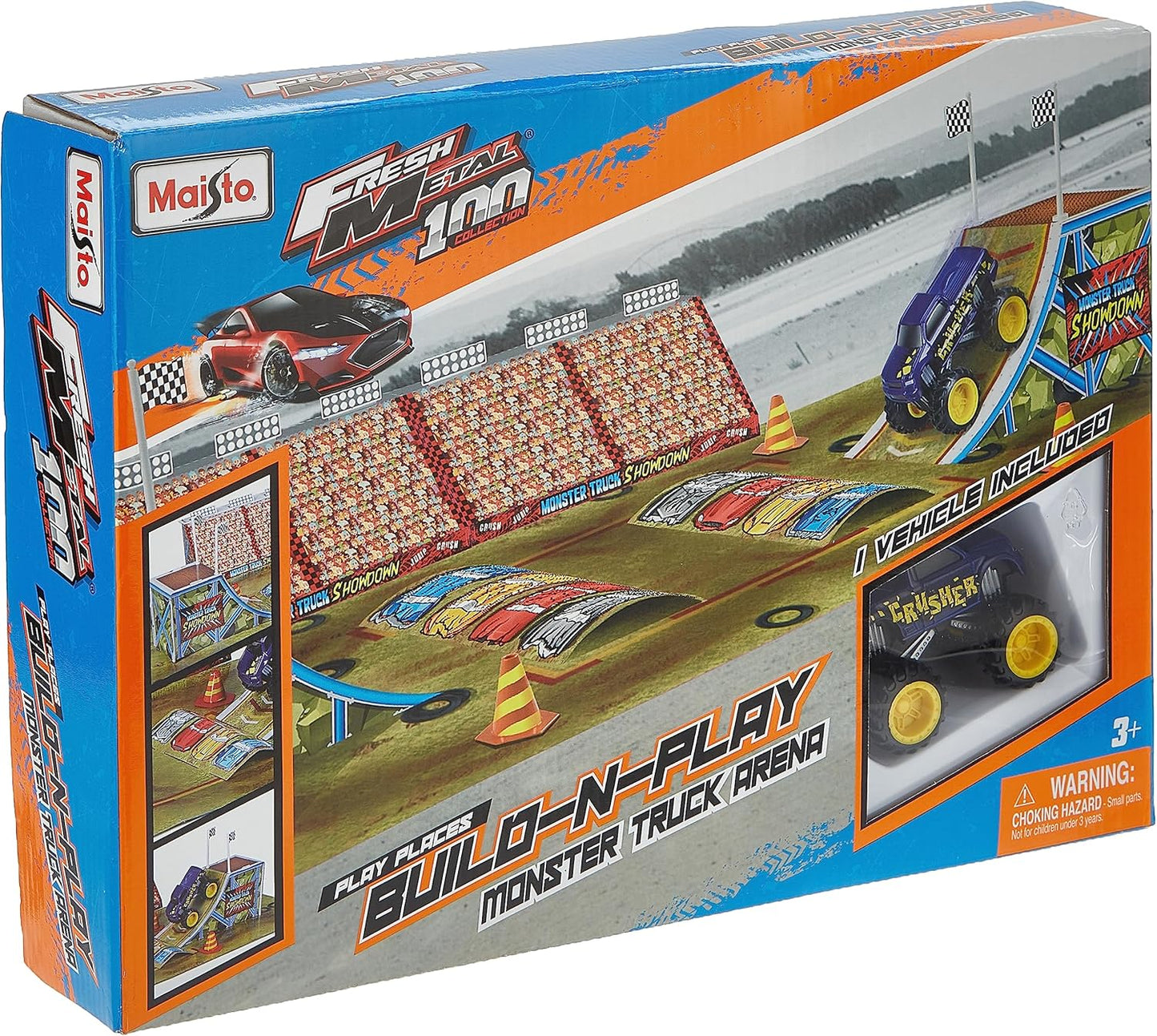 Maisto Fresh Metal -N-Play Truck Arena Set