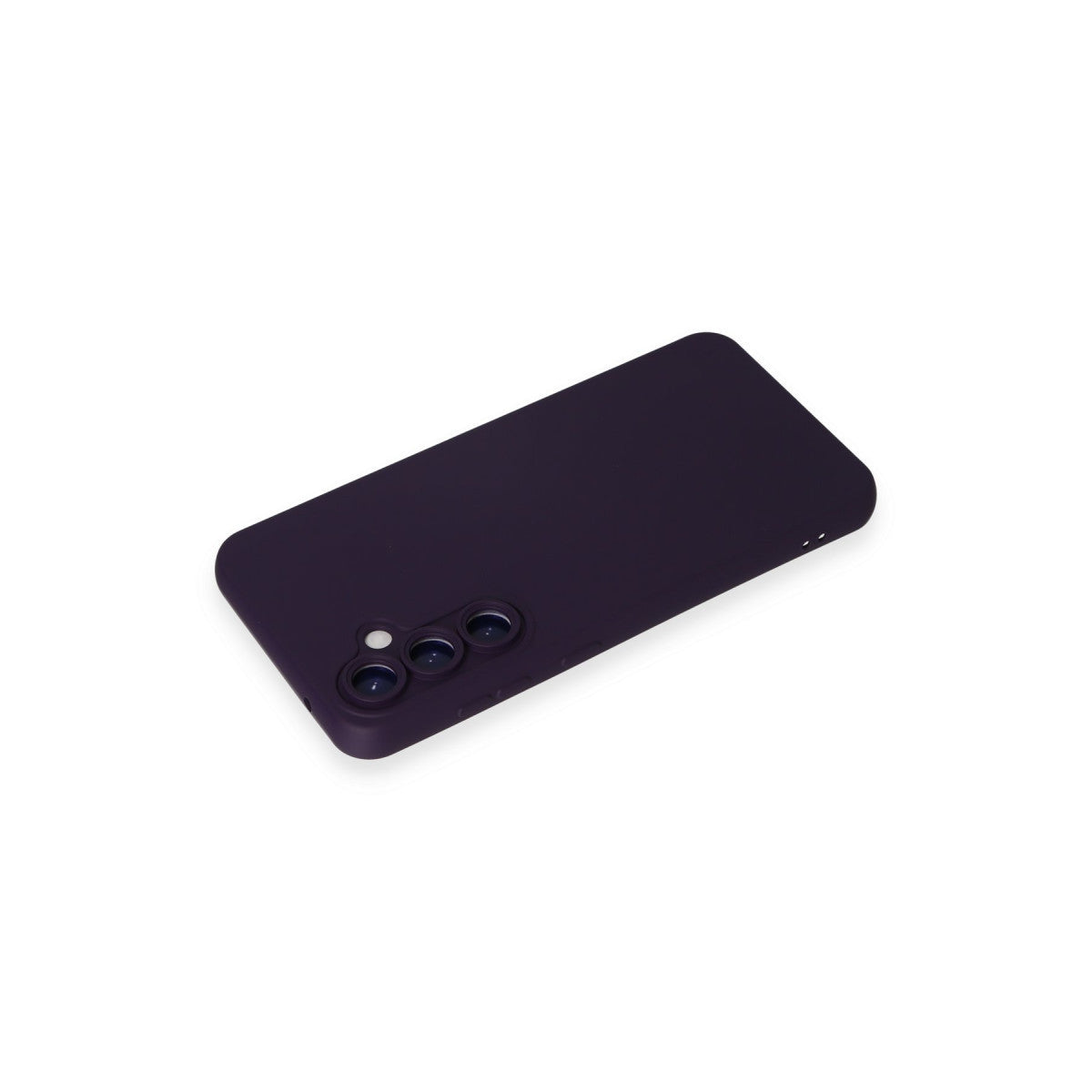 Galaxy S24 Kılıf Nano içi Kadife Silikon - Mor