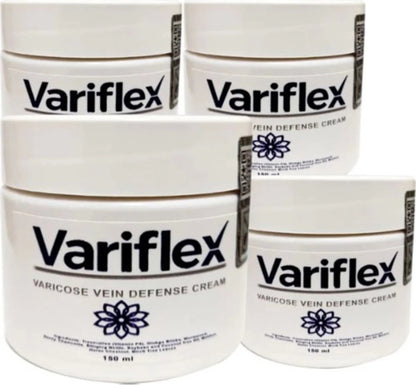 Variflex 4 Tane 150 ml Cream Büyük Boy Bacak Kremi
