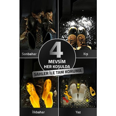 2022-2025 Renault Megane E-Tech İçin 4.5D Premium Havuzlu Oto Paspas
