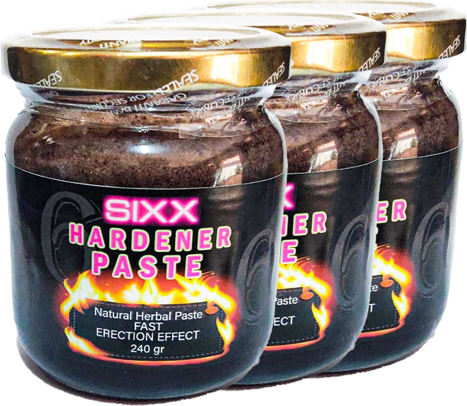 Sıxx 3 Adet Paste Erkeklere Ekstradestek Özel Performansmacun 240 gr