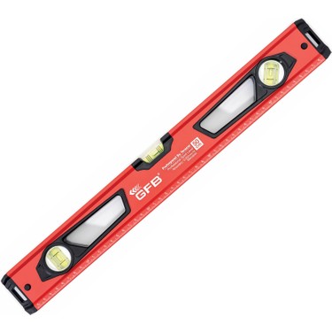 Kırmızı Mıknatıslı Su Terazisi 40 cm Uzunluk ile Hassas Ölçüm