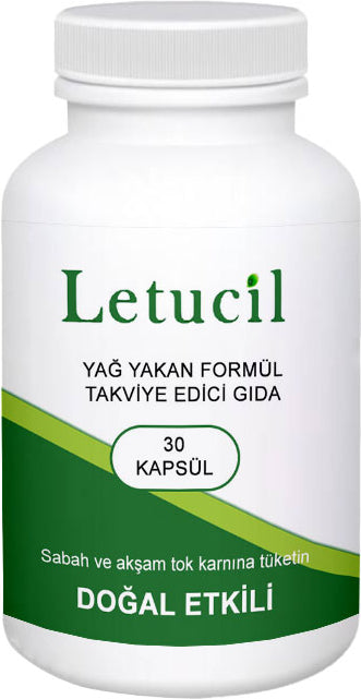 Letucil 30 Lu - Zayıflaşmanıza Inceleşmenize Yeşil Çayın ve Biberiyenin Yüksek Gücüyle Ulaşın