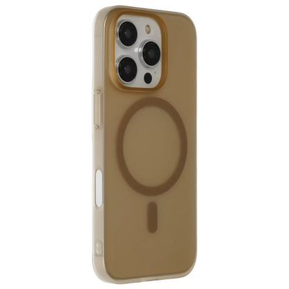 iPhone 16 Pro Max Tuna PC Slim Magsafe Kapak - Çöl Titanyum