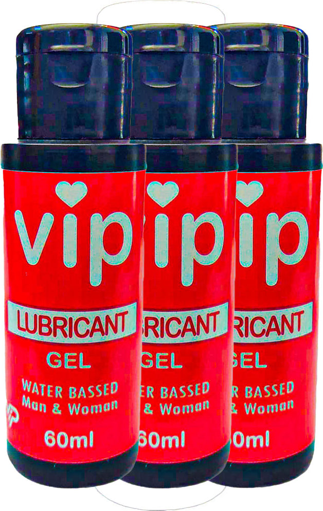 VİP Lubrikant Jel Bay Bayan 60 ml x 3 adet