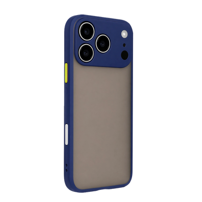 iPhone 17 Pro Max Kılıf Montreal Silikon Kapak - Lacivert
