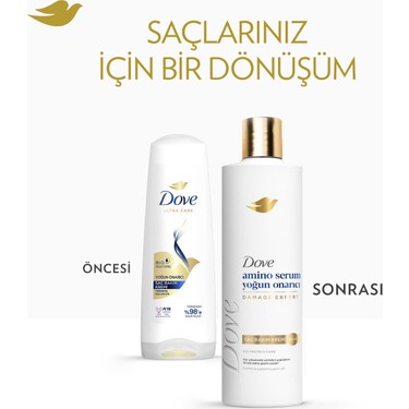 350 ml Yoğun Onarıcı Saç Bakım Kremi, Amino Serum İçerir