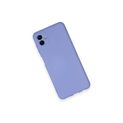 Galaxy A04 Kılıf Nano içi Kadife Silikon - Lila
