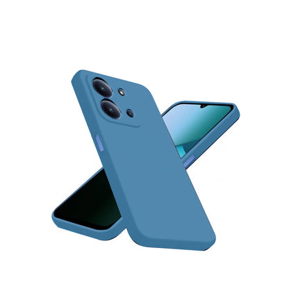 Redmi 15C 4G Nano içi Kadife Silikon - Mavi