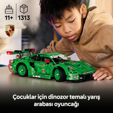 Porsche 911 GT3 R Model Araba, 11 Yaş ve Üzeri için Eğitici Oyuncak