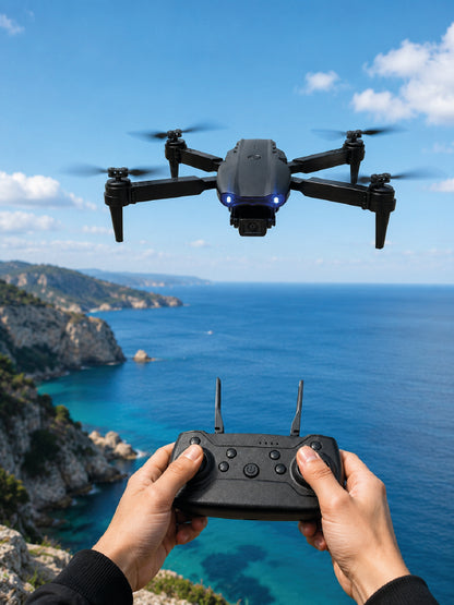 APP Kontrollü Mini Drone 4K HD Kamera, 360° Takla ve Katlanabilir Tasarım