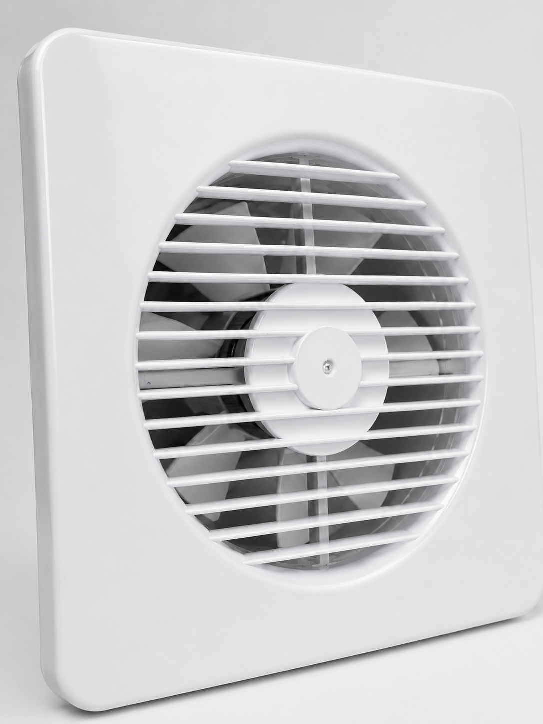 150 mm Havalandırma Aspiratörü 20,8 x 20,8 cm 320 m³/h 20 W Duvar ve Tavan Montajlı Fan