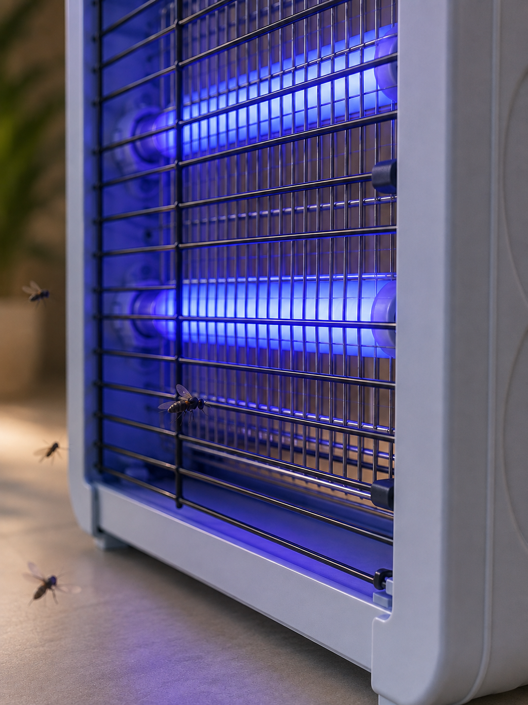 Çift UV Işıklı Elektrikli Sinek Öldürücü 12W Asılabilir Uçan Böcek Lambası