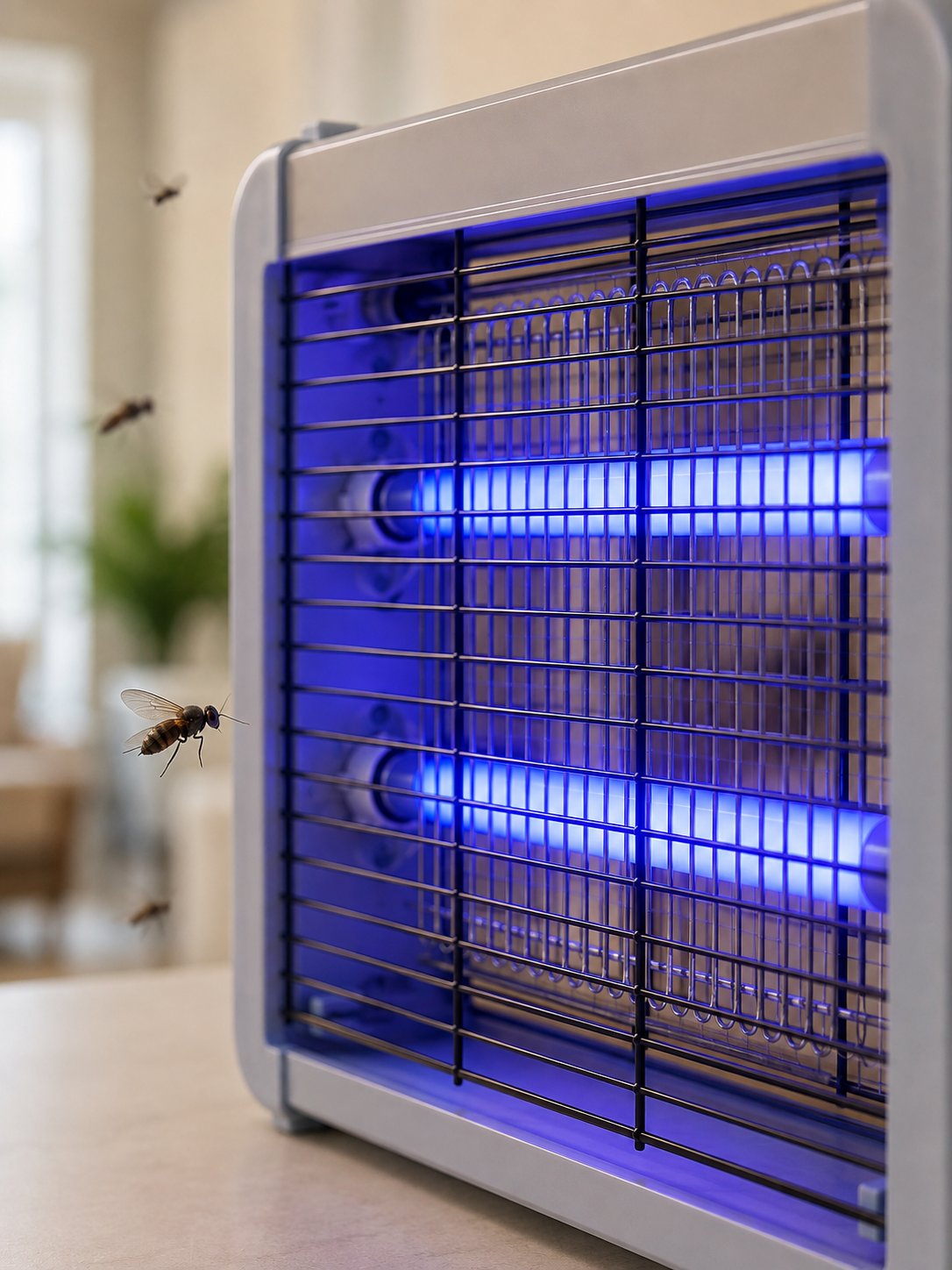 12W UV Böcek Öldürücü Lamba Elektrikli Sinek Sivrisinek Öldürücü Asılabilir
