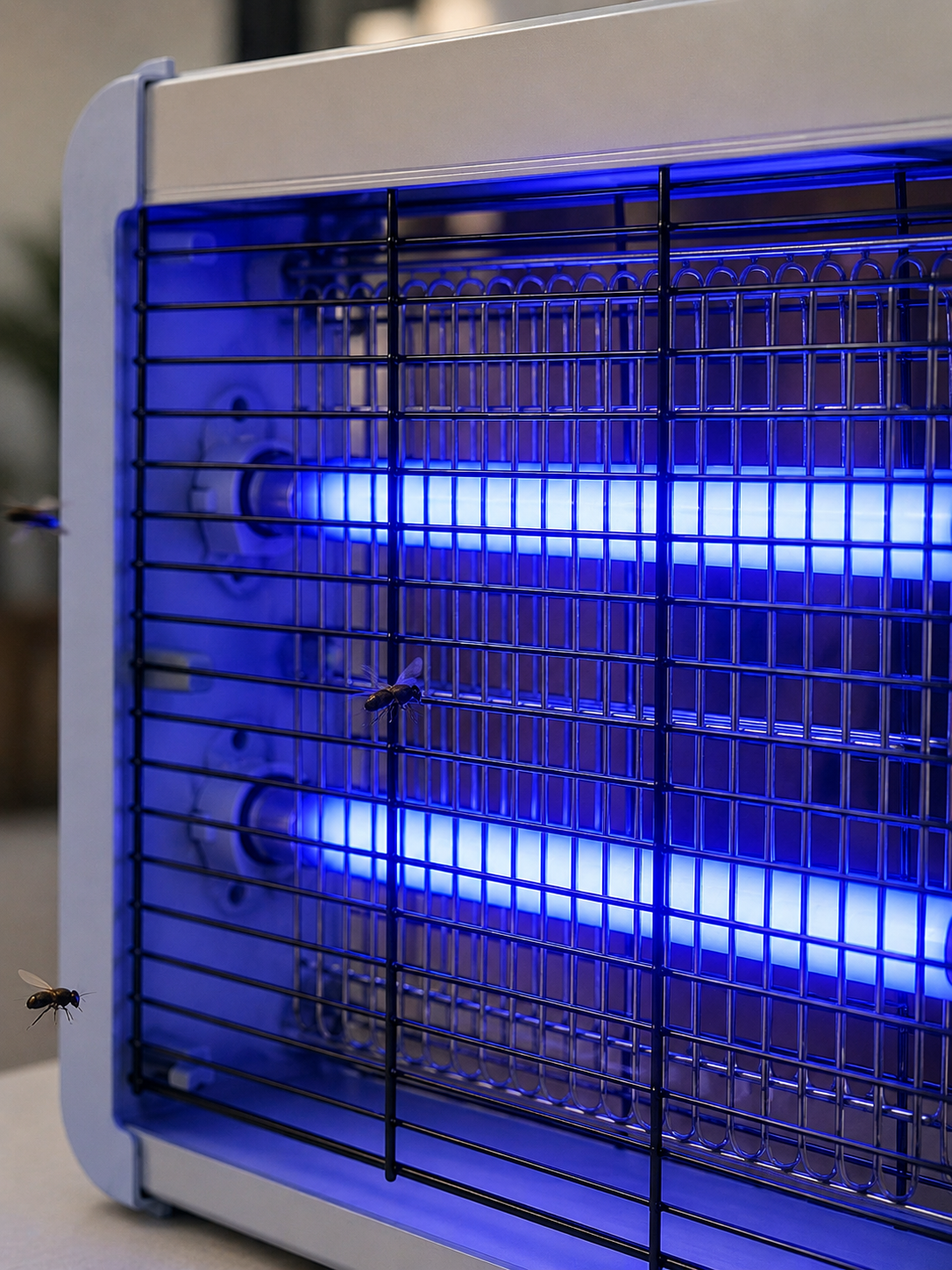 Elektrikli Sinek ve Sivrisinek Öldürücü 12W Çift UV Işıklı Böcek Lambası