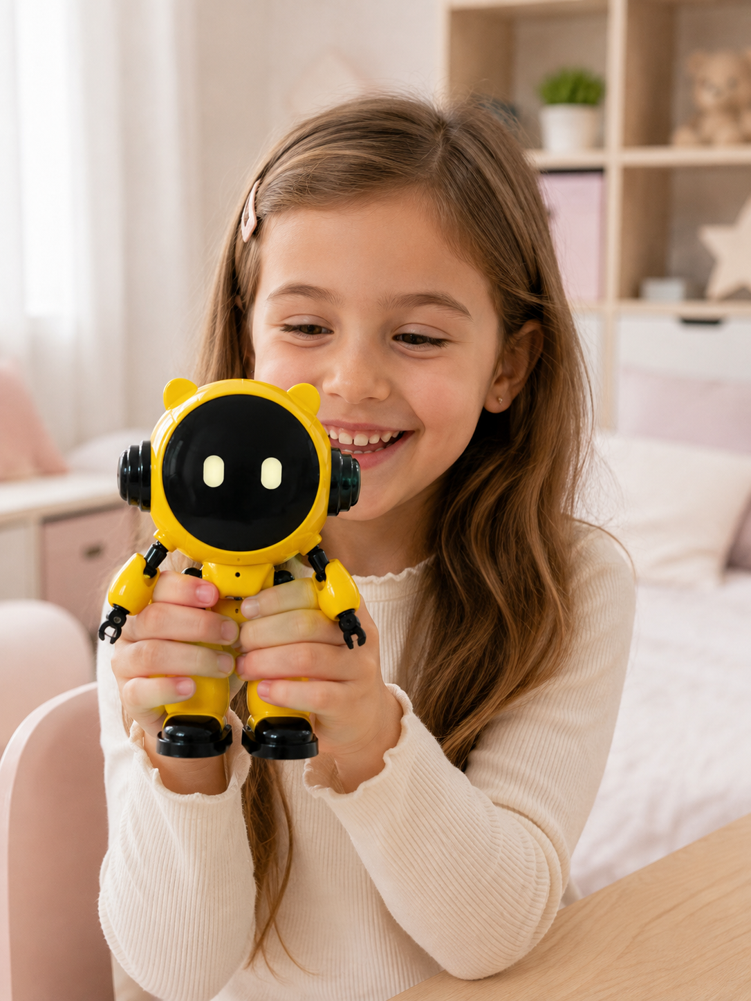 Türkçe Konuşan Yapay Zeka Robotu Çocuklar İçin Eğitici Akıllı Oyun ve Ders Arkadaşı