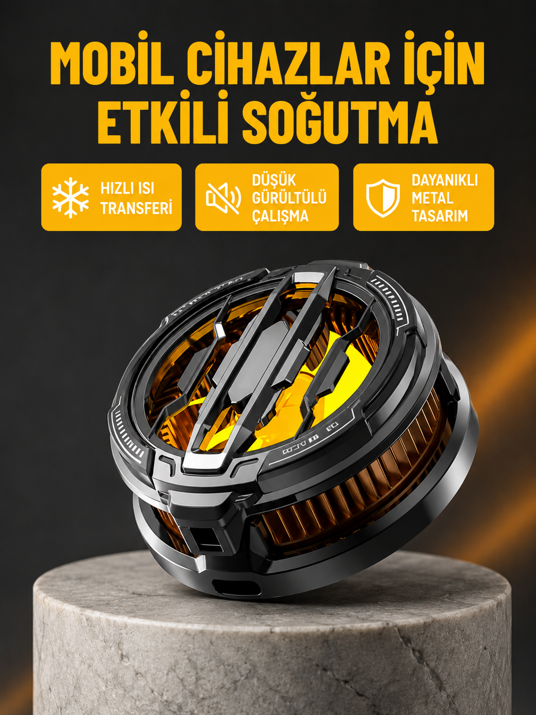 Telefon Soğutucu Yarı İletken Teknoloji ile Hızlı Serinleme ve Yüksek Performans