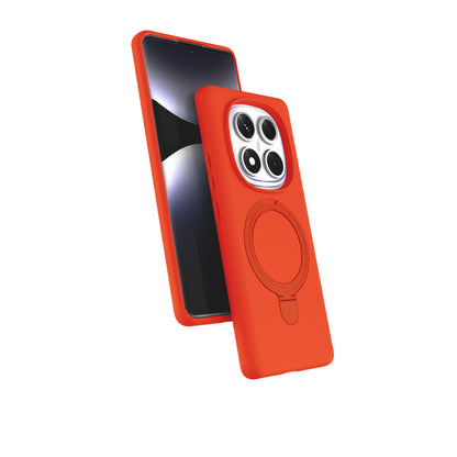 Redmi Note 14 Pro 4G Regal Magsafe Standlı Kapak - Turuncu