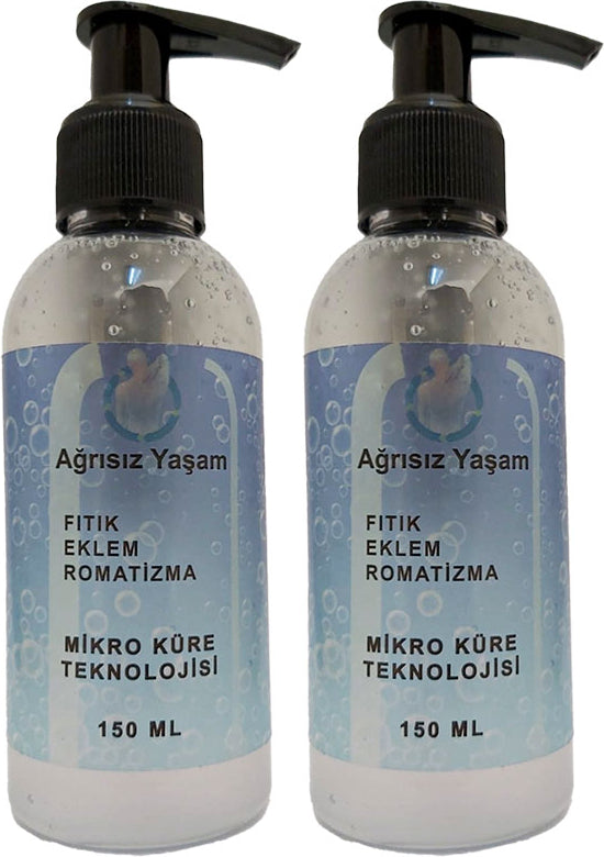 Ağrısızyaşam Jeli: 2 Adet Mikro Küre Teknolojisi 150 ml Jel
