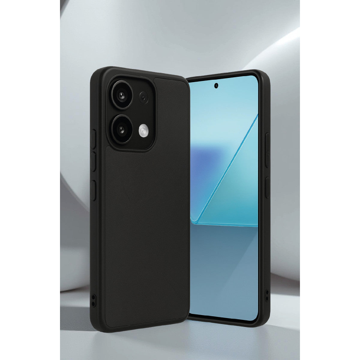 Redmi Note 13 Pro 4G Kılıf Aras Deri Kapak - Kırmızı