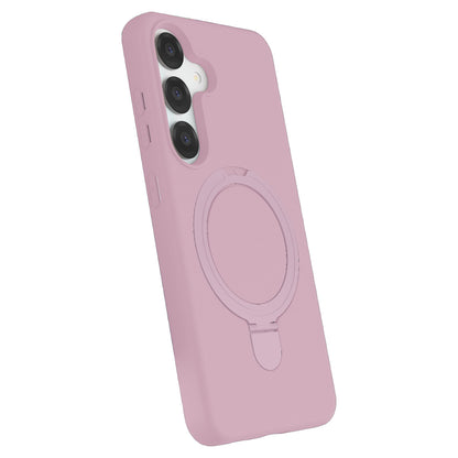 Galaxy S25 Regal Magsafe Standlı Kapak - Açık Pembe