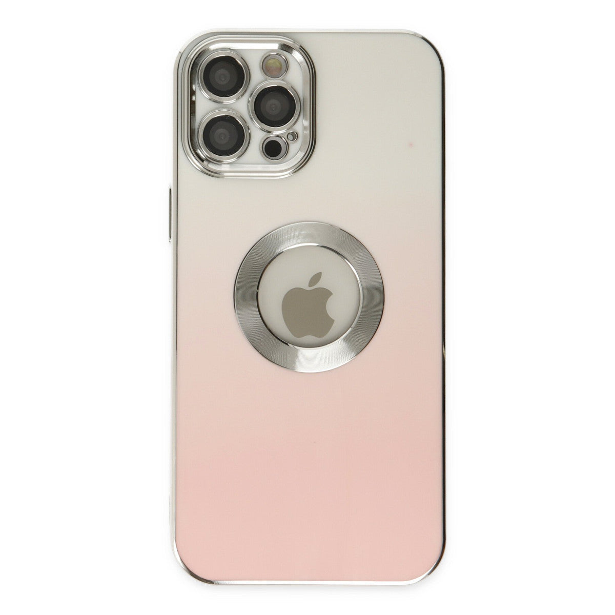 iPhone 12 Pro Max Kılıf Best Silikon - Pembe