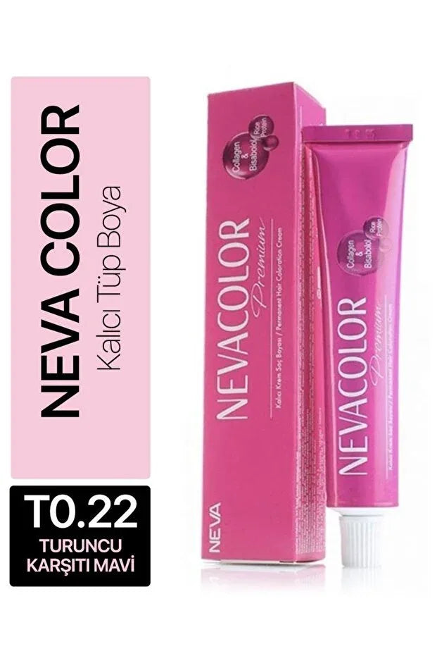 Neva Color T0.22 Mavi Saç Boyası 50 ml