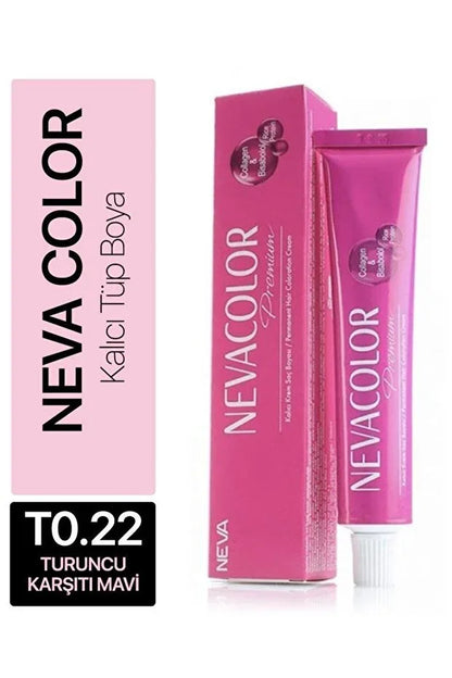 Neva Color T0.22 Mavi Saç Boyası 50 ml