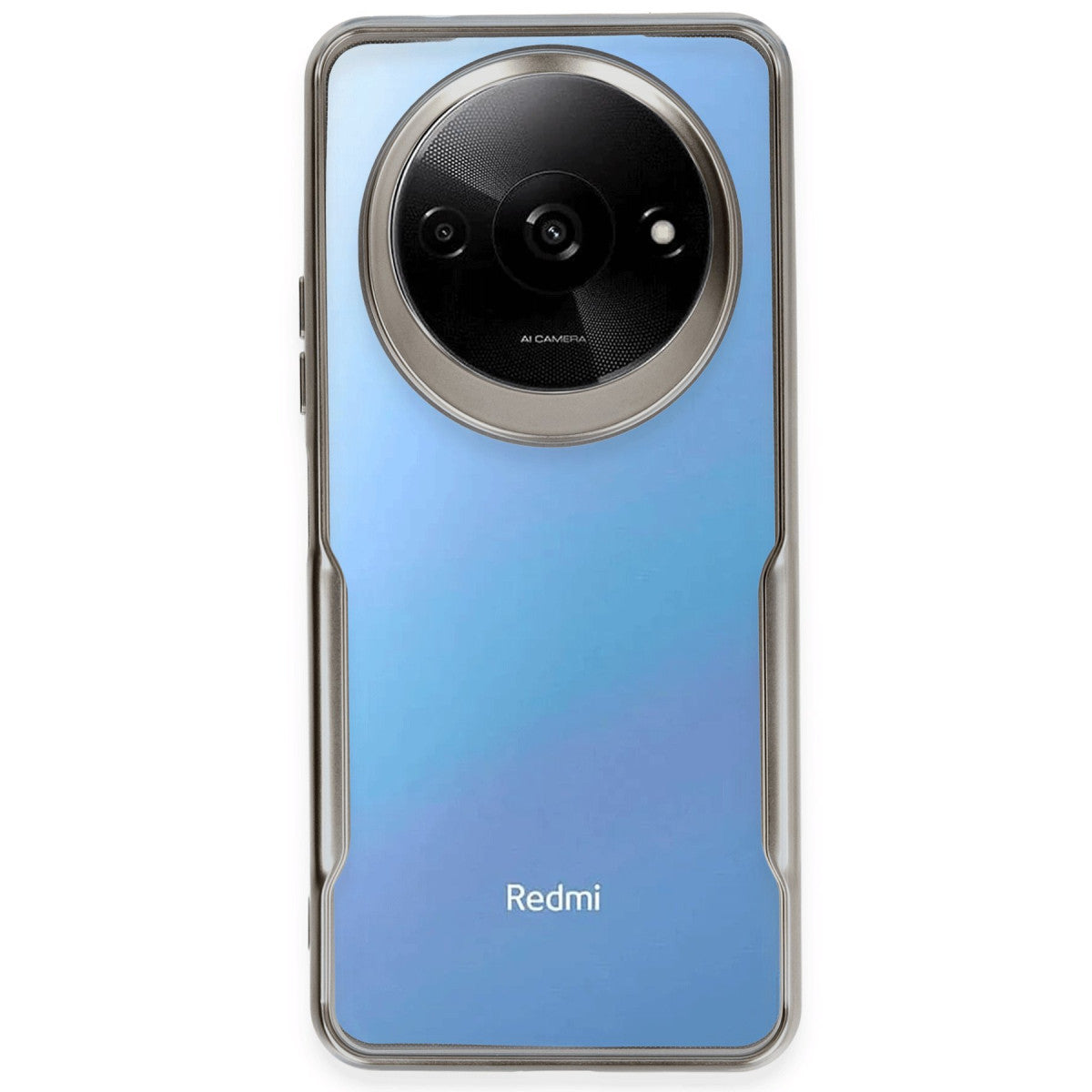 Redmi A3 4G Kılıf Boyi Silikon Kapak - Titan Gri