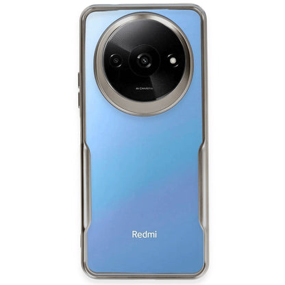 Redmi A3 4G Kılıf Boyi Silikon Kapak - Titan Gri