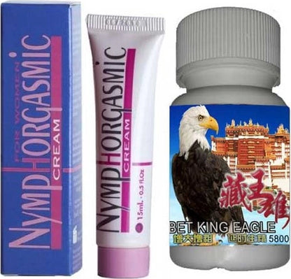 Nymphorgasmic 15 Ml. Cream Kremi + T10 Hapı 10 Luül