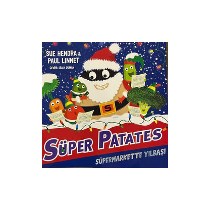Süpermarkette Eğlenceli Patates Macerası Kitabı