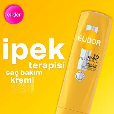 İpek Terapisi Saç Bakım Kremi, 350ml Hacim ve Parlaklık Sağlar